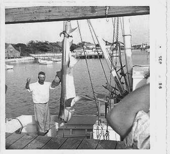Thurston Gaskill, fisherman and hunting guide, who built the Thurston House Inn Bed and Breakfast